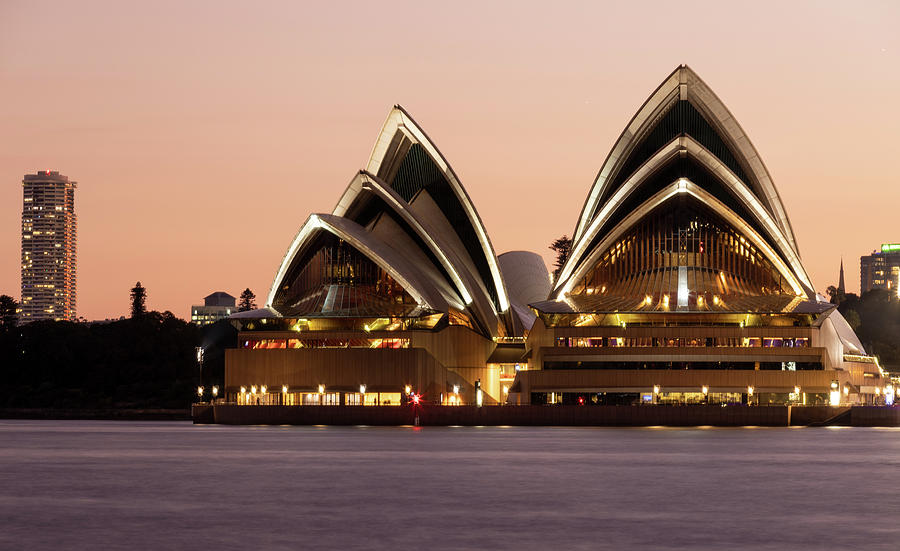 Sydney Opera House at sunset Photograph by Nathan Rupert