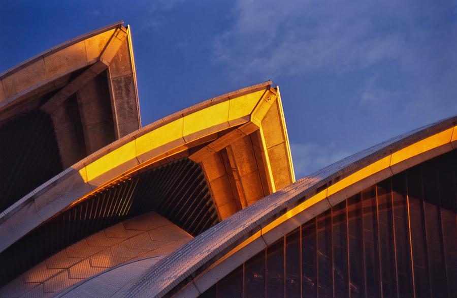 Architecture Photograph - Sydney Opera House by David Halperin