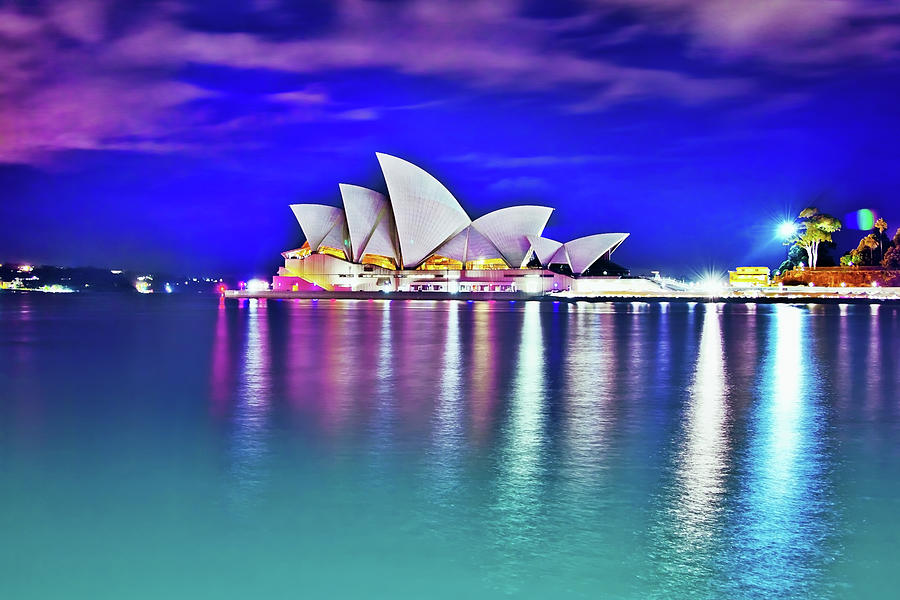 Unique Photograph - Sydney Opera House Pre Dawn by Az Jackson