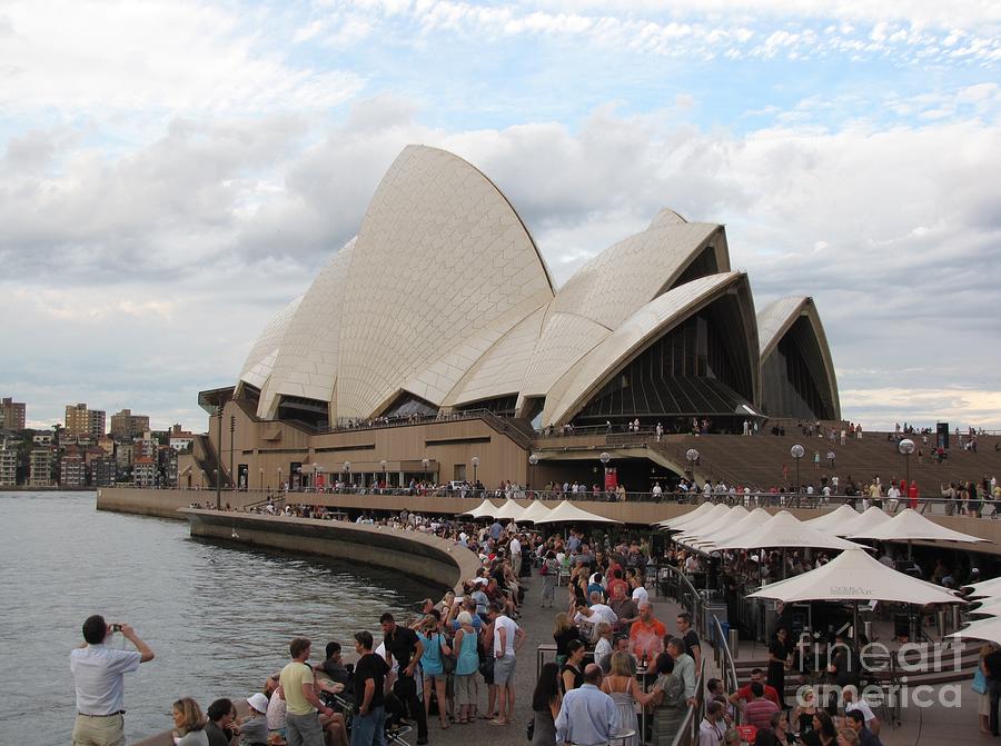 Sydney Opera House Promenade Photograph by World Reflections By Sharon