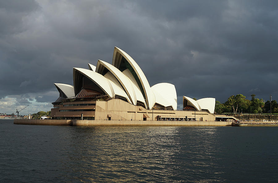 Sydney Opera House - Stormy 1 Photograph by Richard Reeve