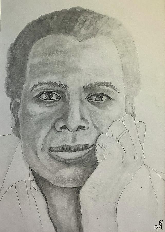 Sidney Poitier Drawing