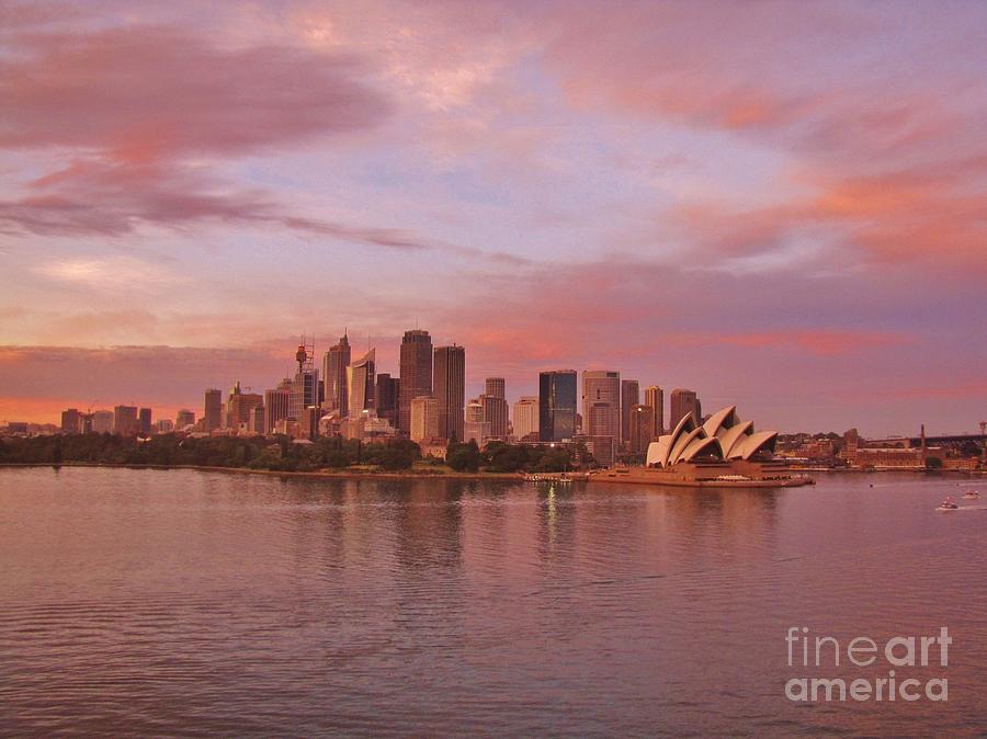 Sydney Skyline Photograph by World Reflections By Sharon