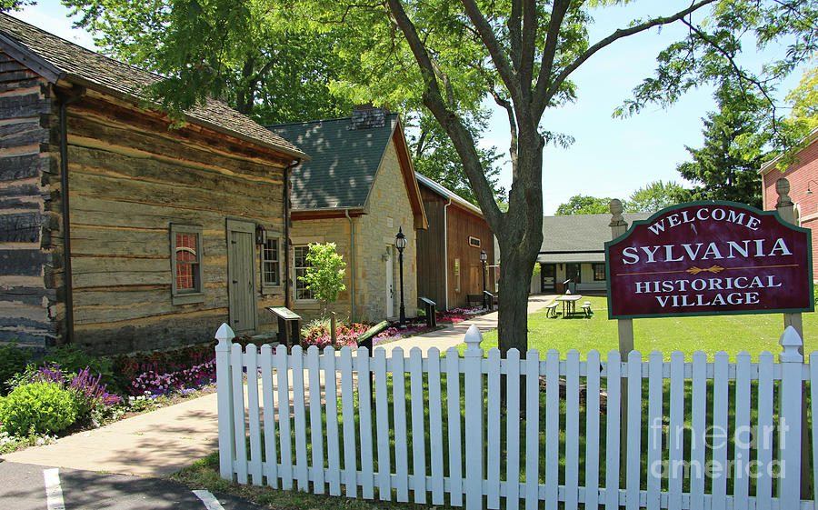 Sylvania Historical Village Sylvania Ohio 7814 Photograph by Jack Schultz