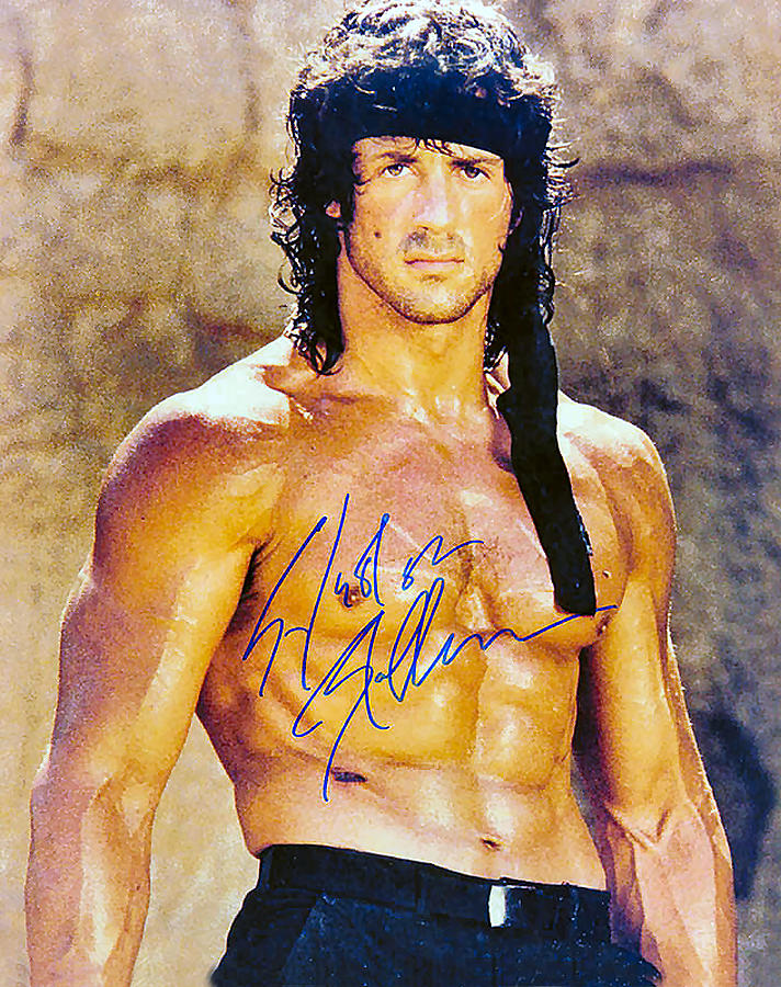Sylvester Stallone Photograph by Studio Release