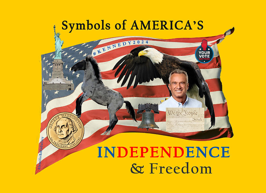 Symbols of Independence Photograph by Jennifer Robin