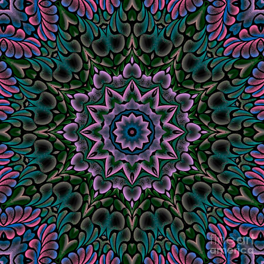 Symmetry 1103 Mandala Inspired Creation Digital Art