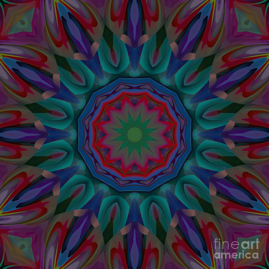 Symmetry 1107 Mandala Inspired Creation Digital Art