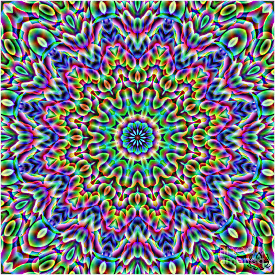 Symmetry 1117 Mandala Inspired Creation Digital Art