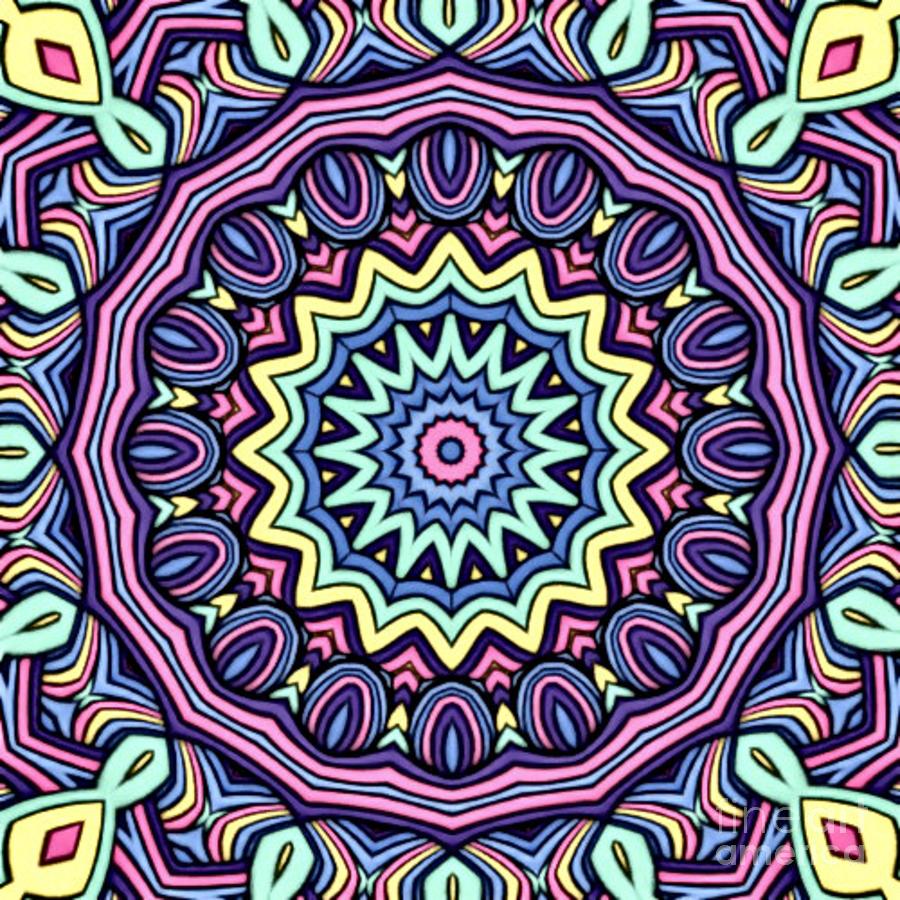 Symmetry 3003 Mandala Inspired Creation Digital Art