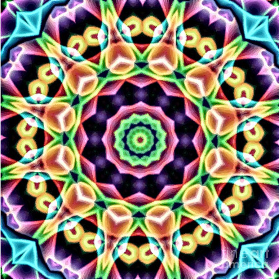 Symmetry 3005 Mandala Inspired Creation Digital Art