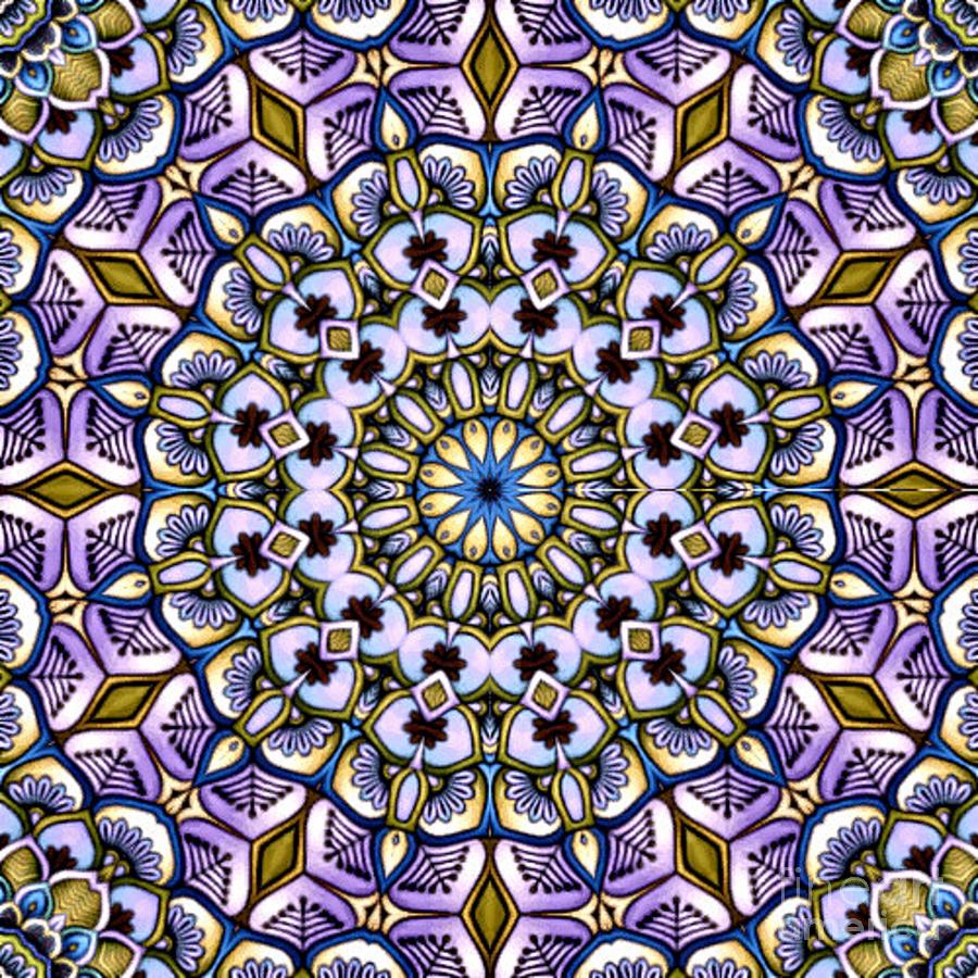 Symmetry 3007 Mandala Inspired Creation Digital Art