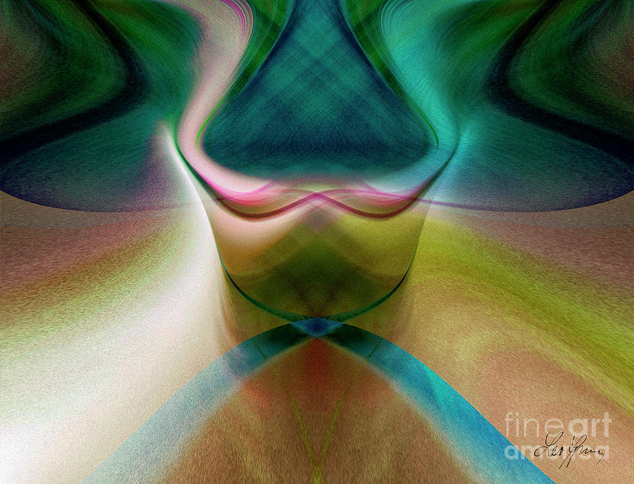 Symmetry of action of the four elements Digital Art by Leo Symon