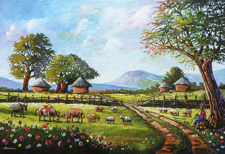 Symphony Painting by Anthony Mwangi Symphony Painting by Anthony Mwangi