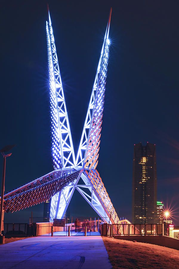 Symphony Of Steel And Sky - The Iconic Oklahoma City Skydance Bridge ...