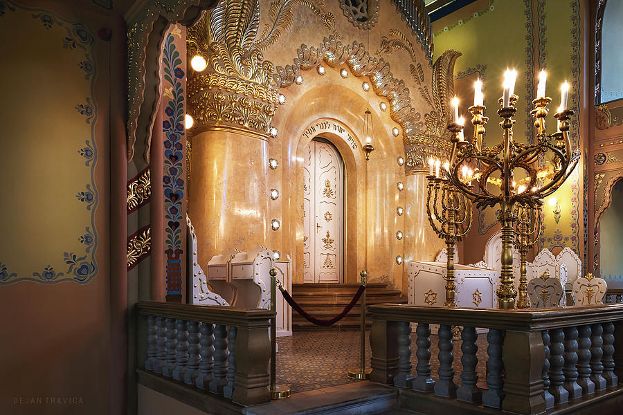 Synagogue bimah side view Photograph by Dejan Travica Synagogue bimah side view Photograph by Dejan Travica