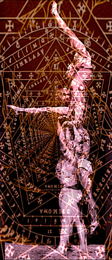 Synchronized ascension Magick Digital Art by Claude Theriault Synchronized ascension Magick Digital Art by Claude Theriault