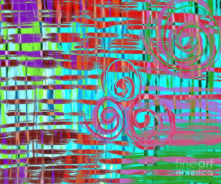 Abstract Digital Art - Synergy of Mixed Emotion by Standing Crow