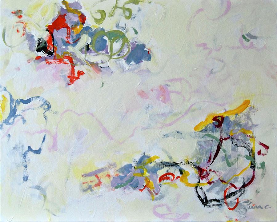 Synesthesia - Composition 2 Painting by Pierre Dijk