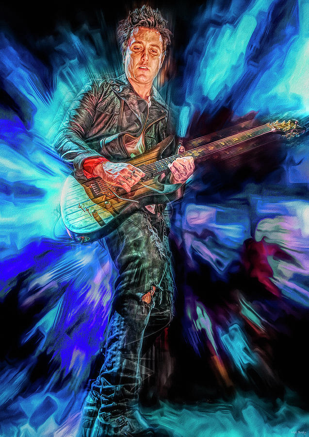 Synyster Gates Mixed Media - Synyster Gates Avenged Sevenfold by Mal Bray