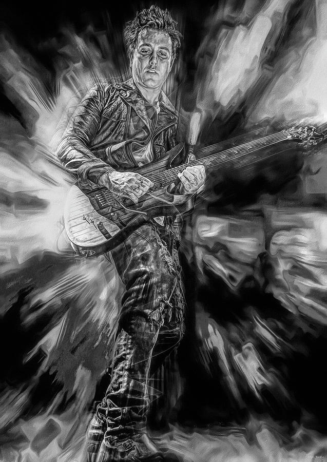 Synyster Gates Mixed Media - Synyster Gates by Mal Bray