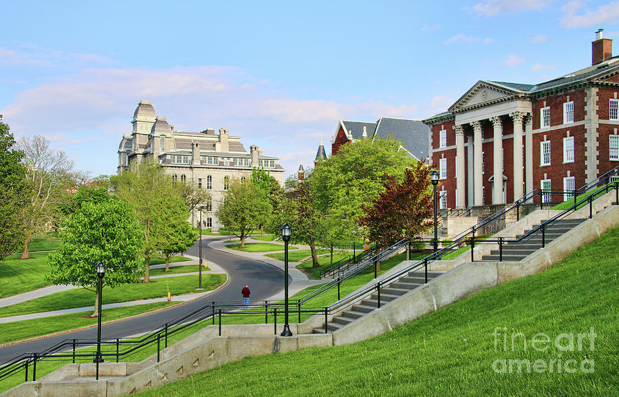 Syracuse University Campus  5270 Photograph by Jack Schultz