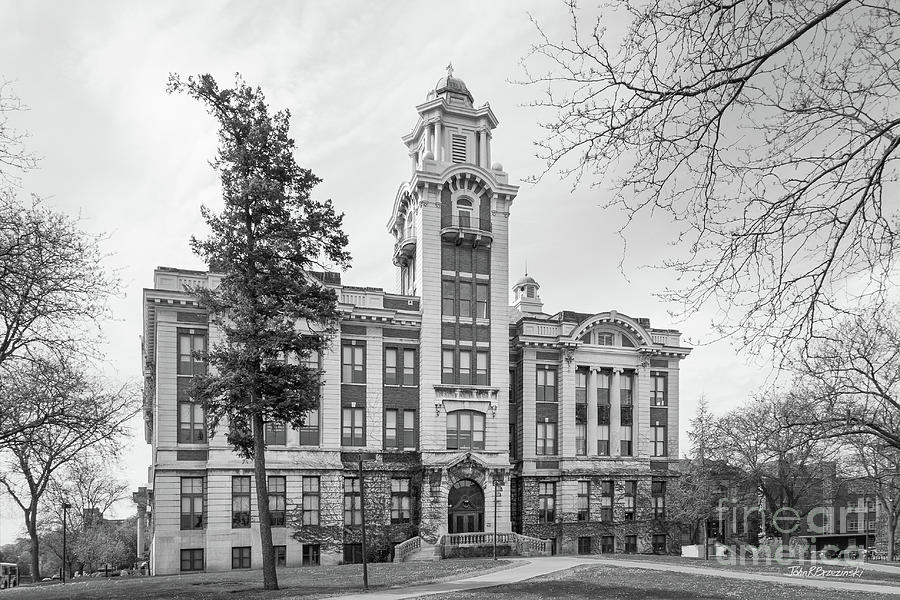 Syracuse University Lyman Hall Photograph by University Icons