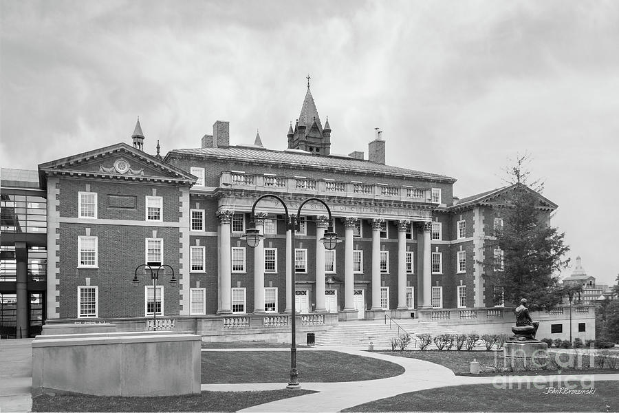 Syracuse University Maxwell Hall Photograph by University Icons