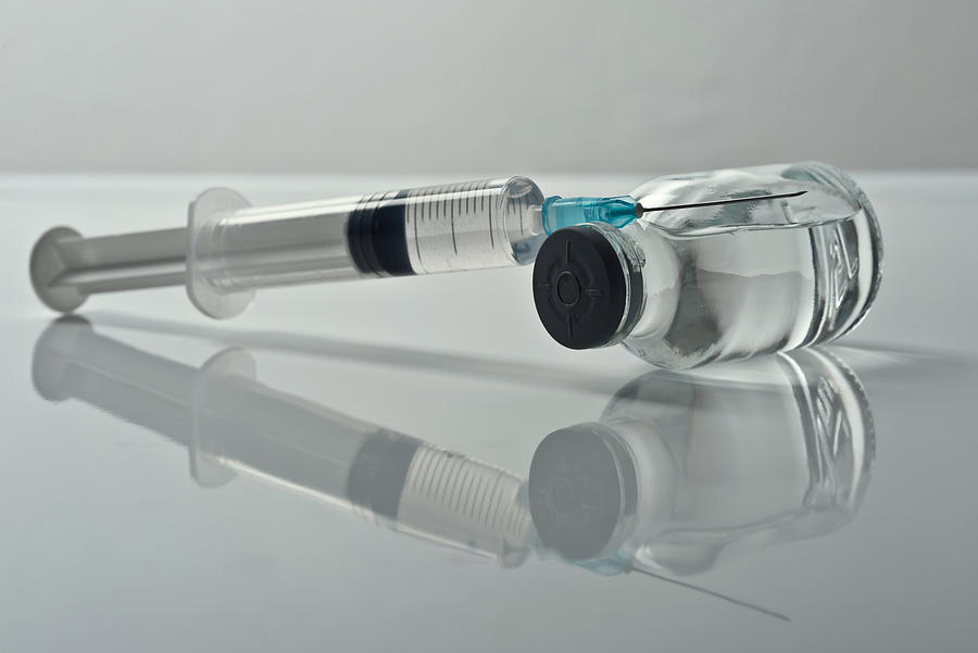 Syringes and Injectable medications Photograph by Francesco Carta fotografo