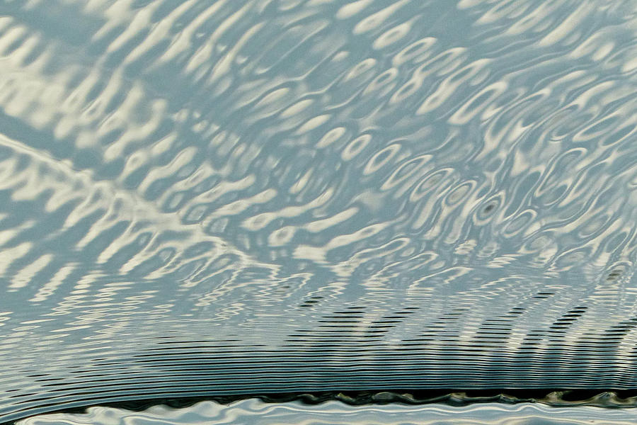 System of capillary waves 2 Photograph by Harald Berner