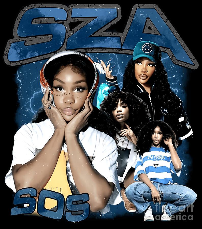 Sza Sos Album Digital Art by Victor Martinez - Fine Art America