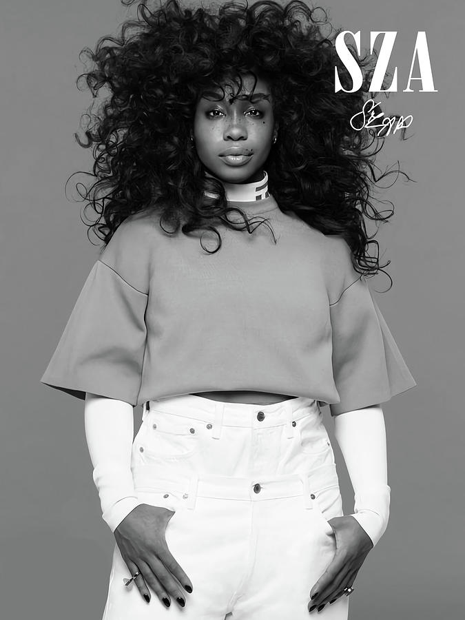 Sza Young Digital Art By Michelle Sorenson Art Fine Art America 3319