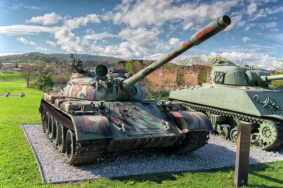 T-55 Tank at Museum of Homeland War in Karlovac, Croatia Photograph by Ivan Batinic