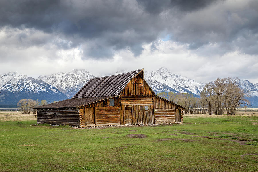 T. A. Moulton Barn #2 Photograph by Chad Rowe - Pixels