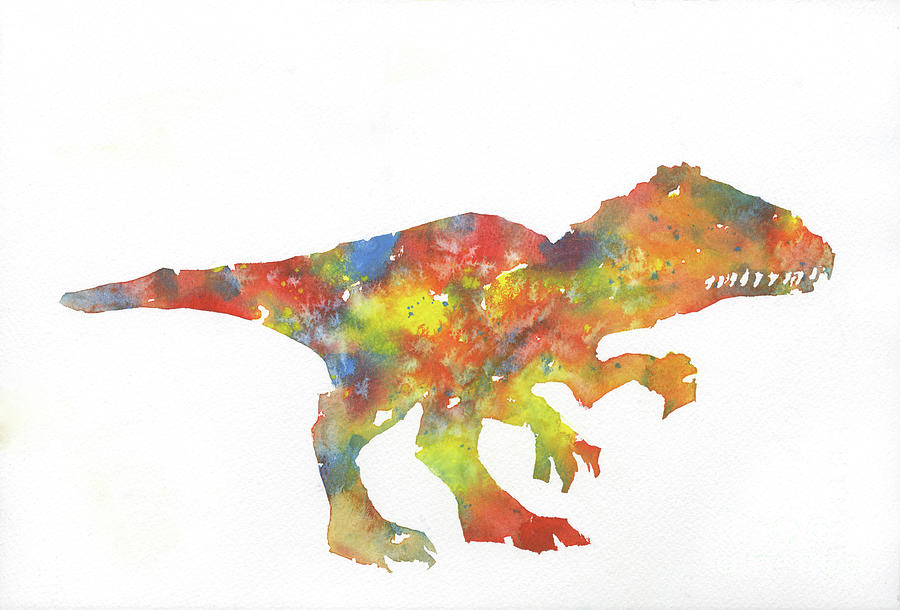 Dinosaur Painting - T-Rex by Ryan Fox