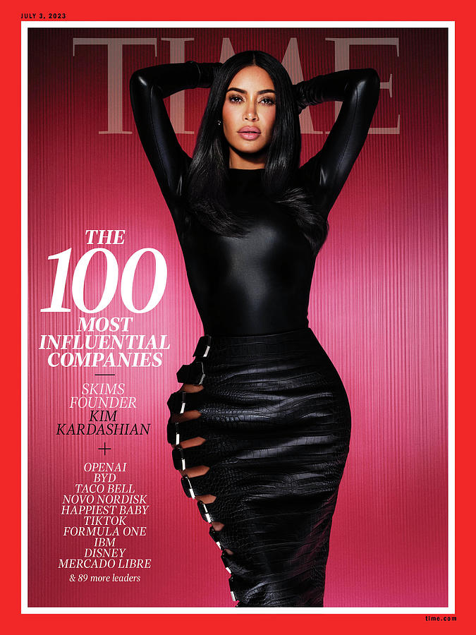 T100 Companies - Kim Kardashian - Skims Photograph by Photograph by Dana Scruggs for TIME