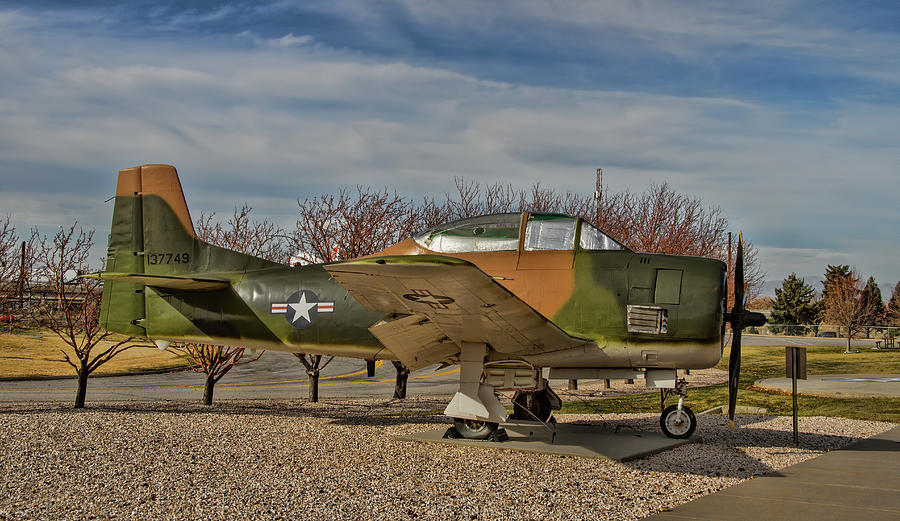 T28 Trojan USAF Airplane Photograph by Nick Gray | Pixels