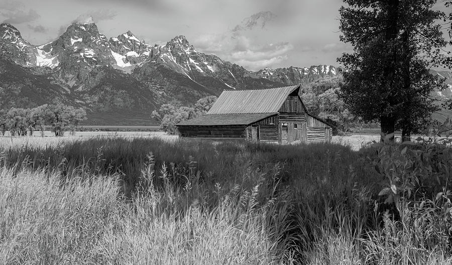TA Moulton Barn, Infrared Version Photograph by Marcy Wielfaert