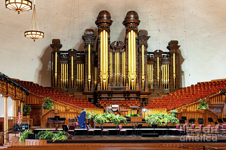 Tabernacle Organ Photograph by Bob Phillips