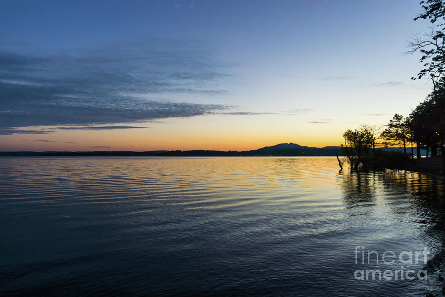 Table Rock Lake Magic Hour Sunrise Photograph by Jennifer White