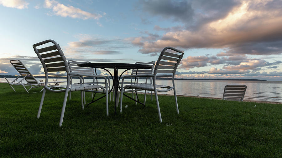 Table with a view  Photograph by John McGraw