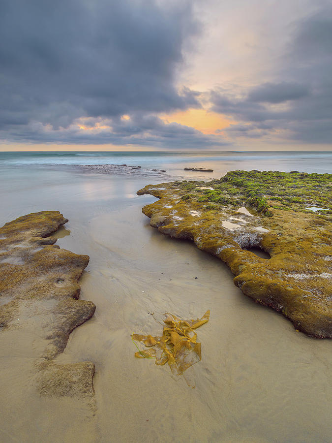 Tabletop Tide Pools and Clouds Photograph by Alexander Kunz