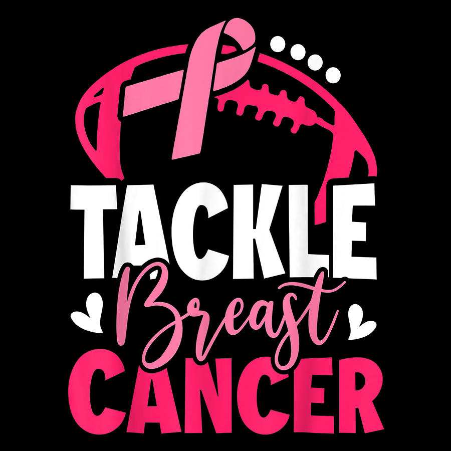 Tackle Baseball Pink Ribbon PNG, Breast Cancer Awareness PNG