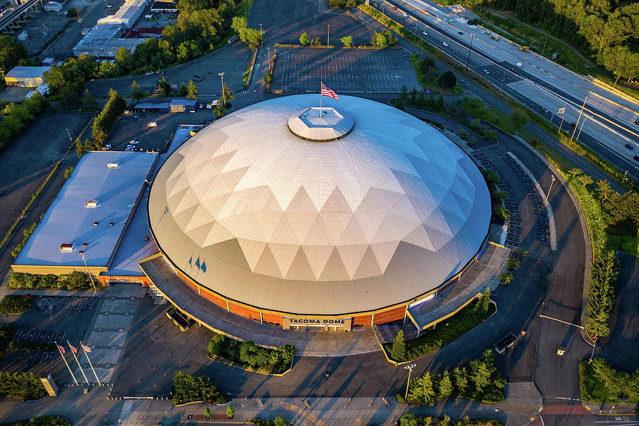 Tacoma Dome 1 Photograph by Clinton Ward