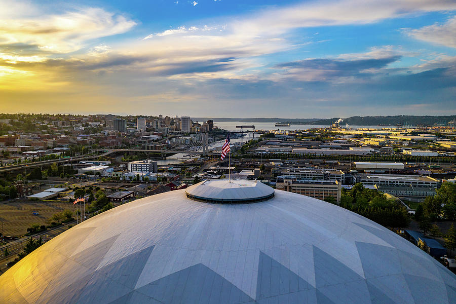 Tacoma Dome 5 Photograph by Clinton Ward