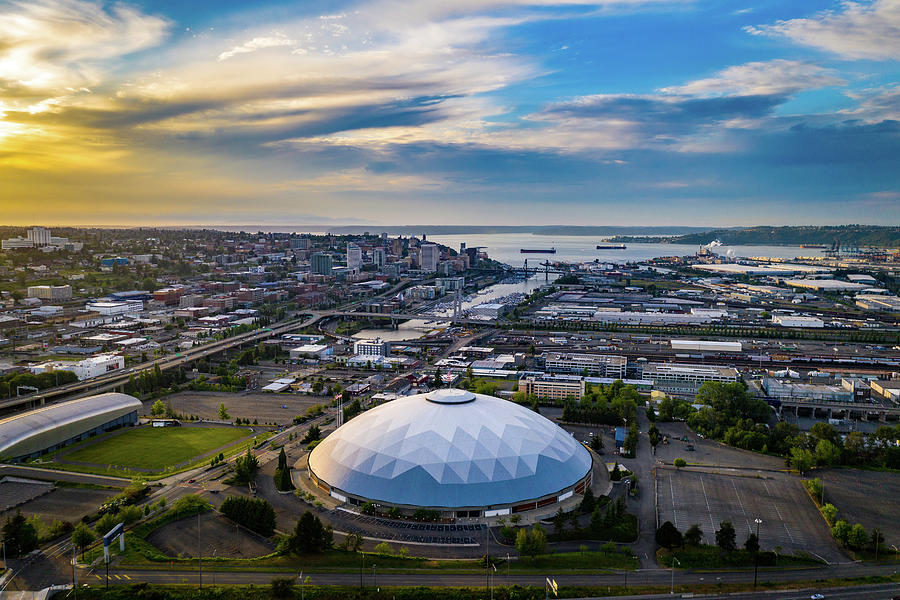 Tacoma Dome 6 Photograph by Clinton Ward