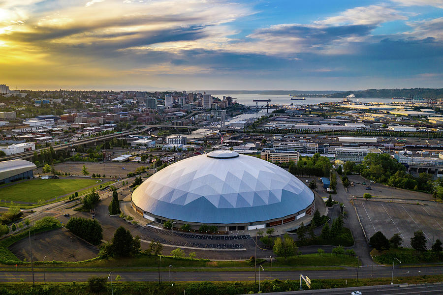 Tacoma Dome 7 Photograph by Clinton Ward
