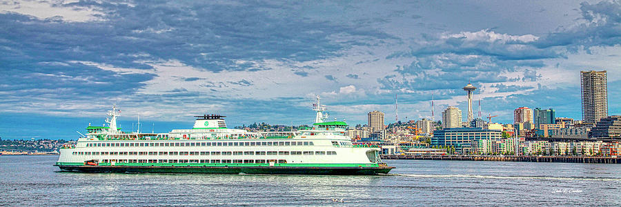 Tacoma Ferry Photograph by Dale R Carlson