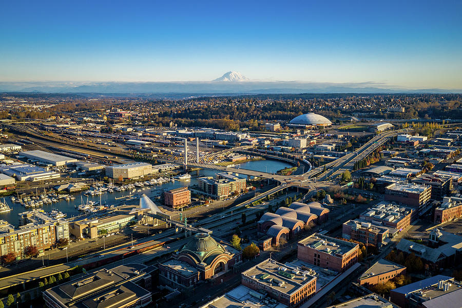 Tacoma Landmarks Photograph by Clinton Ward
