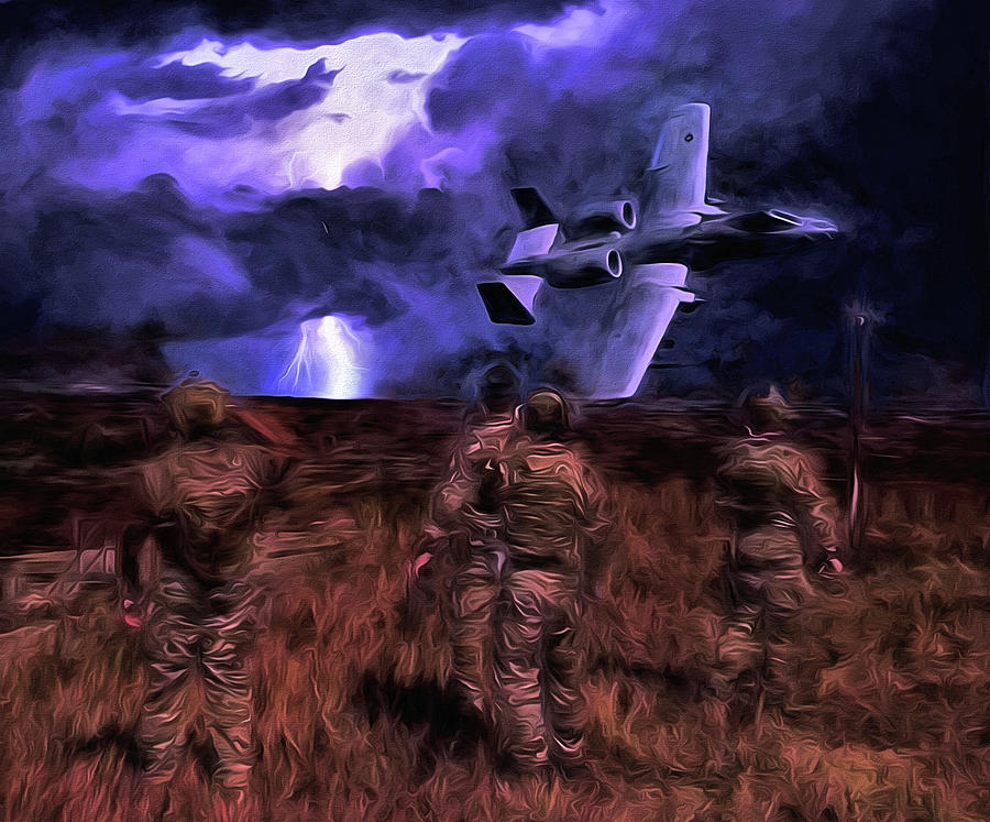 TACPs JTACs and Hawgs Oh My Digital Art by JC Findley